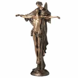 Statua di figura sacra